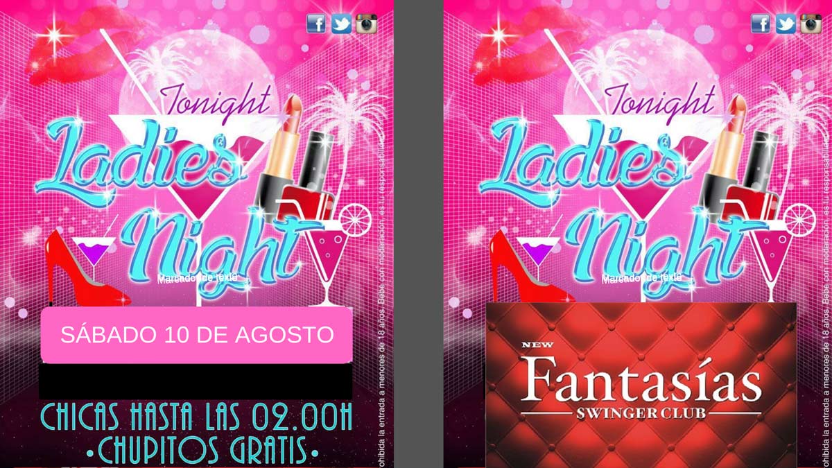 Ladies Night En New Fantasias BILBAO