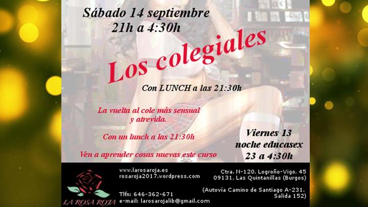 Las Colegialas en La Rosa Roja -BURGOS-