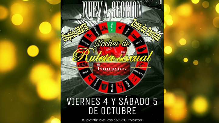Noche Sexy y Ruleta en New Fantasias BILBAO