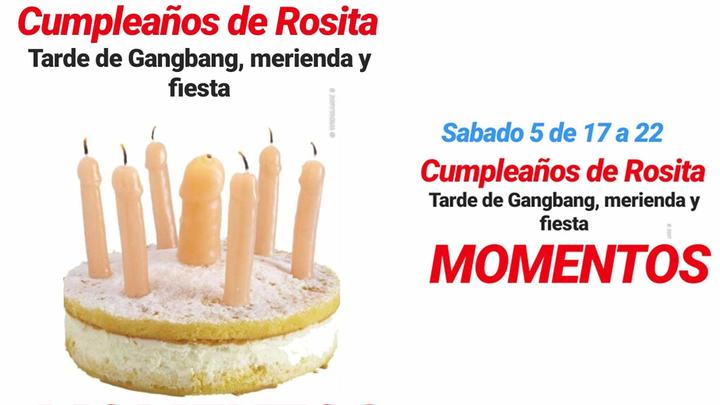 Cumpleaños y Gang Bang en Momentos - MADRID