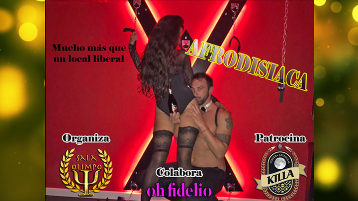 Noche afrodisíaca en  Sala Olimpo -MADRID-