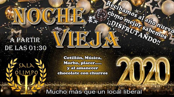 Noche Vieja en  Sala Olimpo -MADRID-