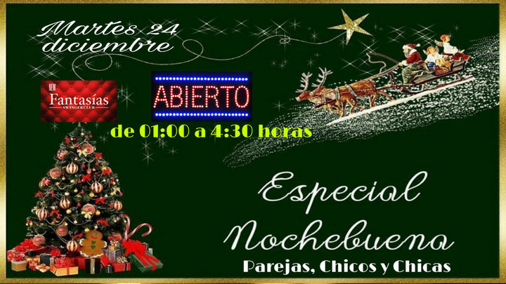 Especial Nochebuena en New Fantasias BILBAO