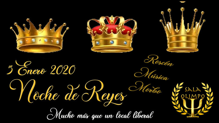 Noche de Reyes y Fiesta de Pijamas en  Sala Olimpo -MADRID-