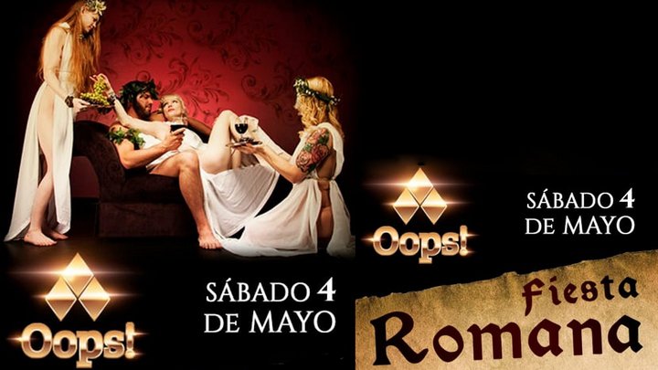 Fiesta Romana en OOPS! -BARCELONA-