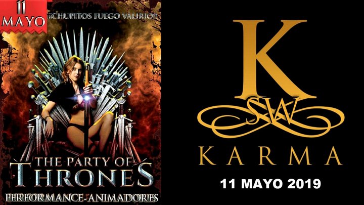 THE PARTY OF THRONES en KarmaSW -MADRID-